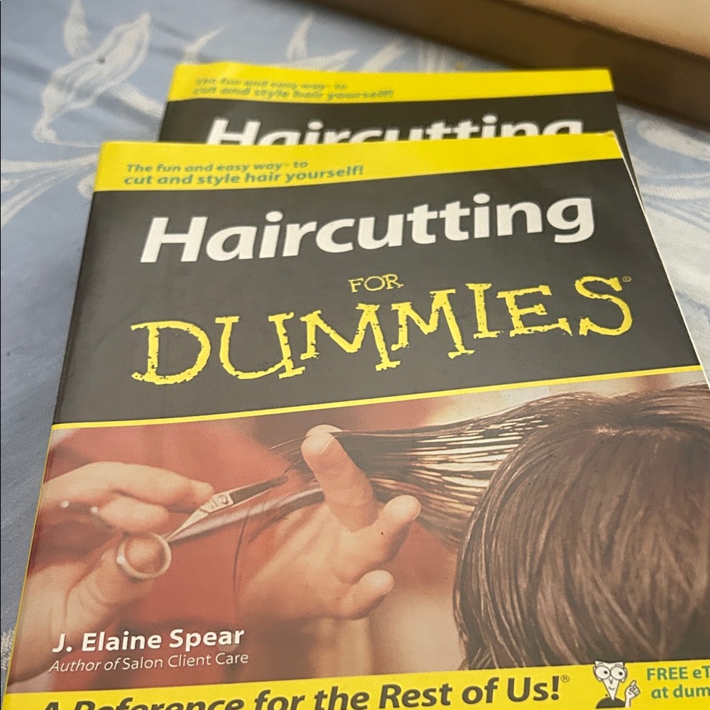 Haircutting For Dummies Book